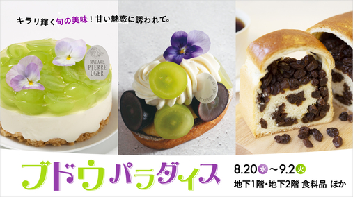 ブドウパラダイス(25/8/20→9/2)
