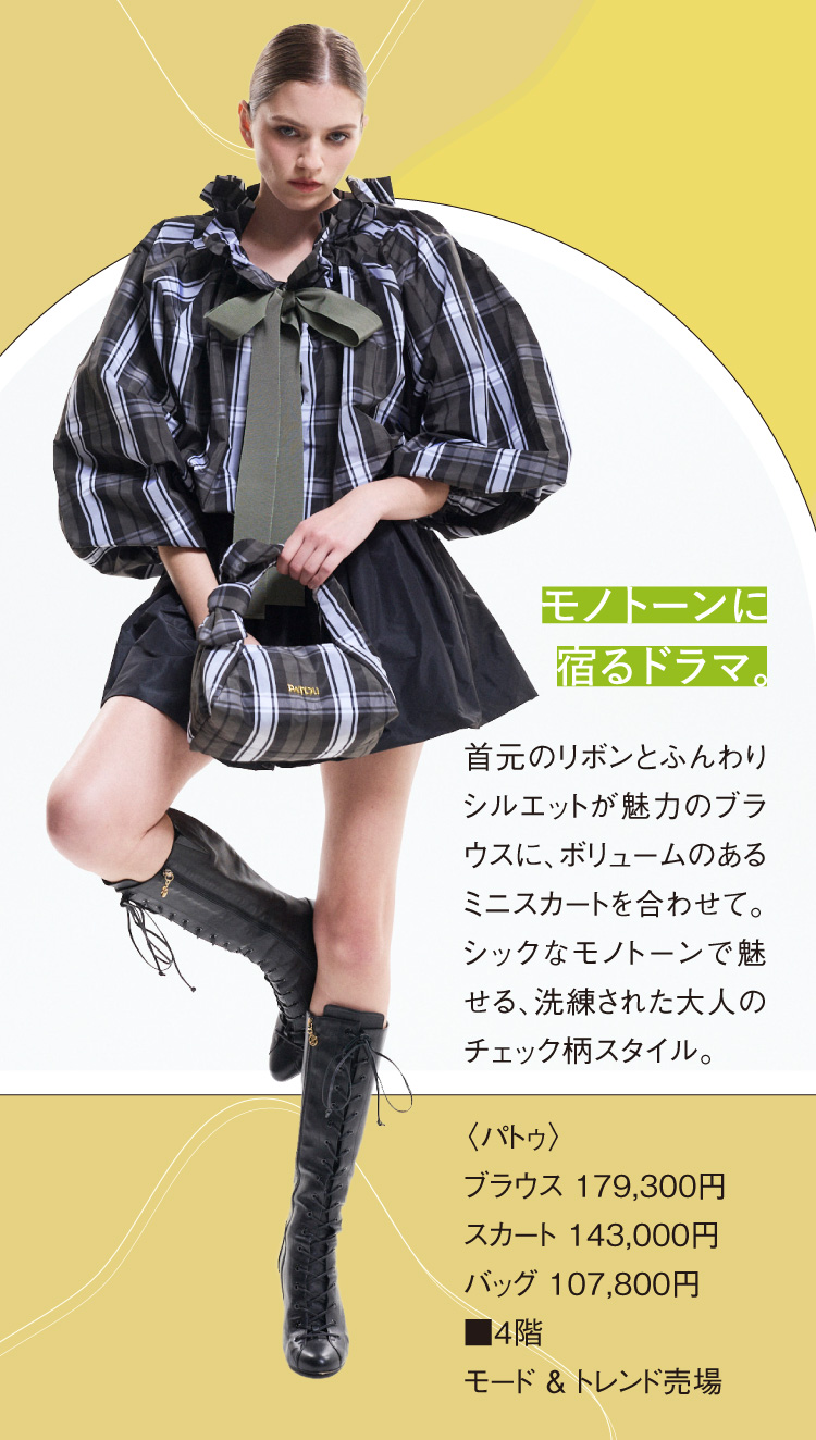 PATOU衬衫、裙子、包包