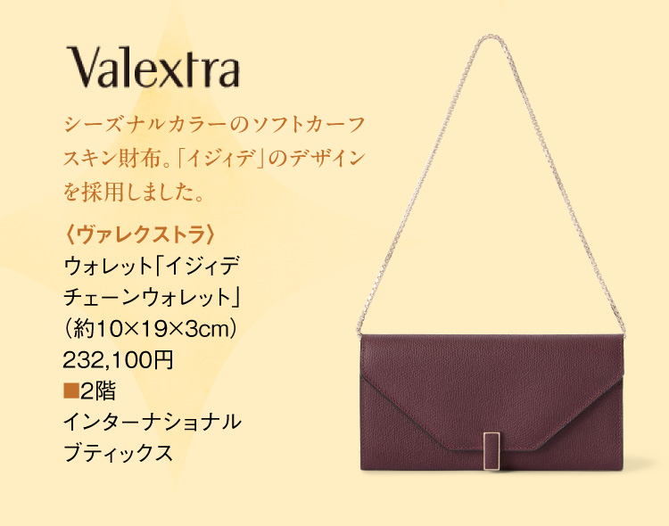 〈ヴァレクストラ〉ウォレット「イジィデ チェーンウォレット」
