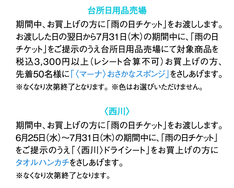 台所日用品売場