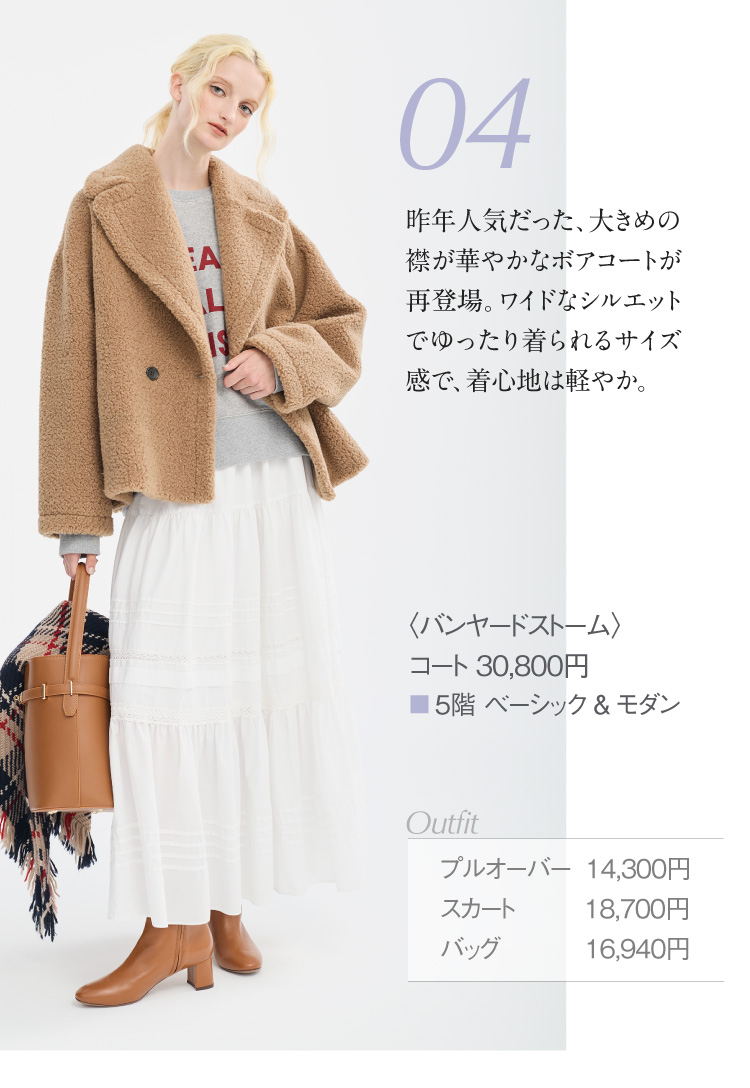 〈バンヤードストーム〉コート