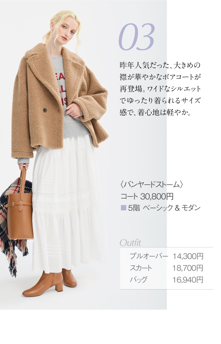 〈バンヤードストーム〉コート