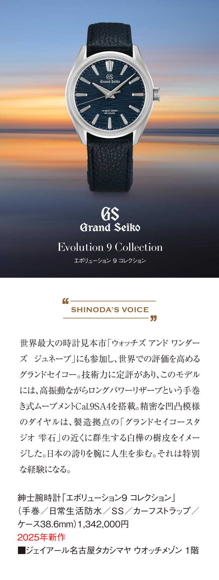 Gentleman's watch "Evolution 9 Collection"