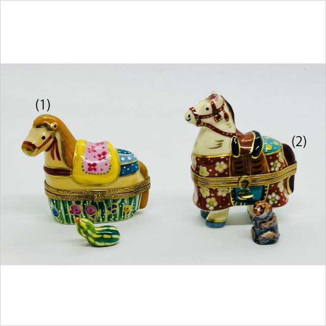 リモージュボックス　レモン　フランス製トリンケットボックス　フルーツ　ピルケース リモージュボックス レモン フランス製トリンケットボックス 果物