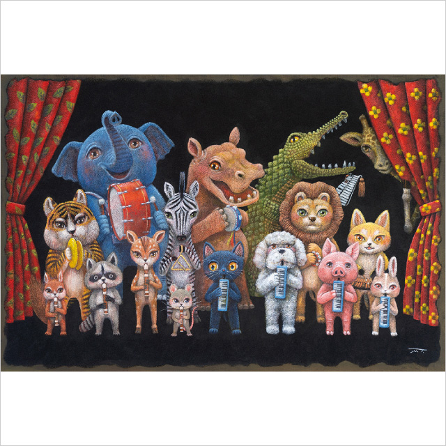 たなかしん展「絵と音楽」 | ジェイアール名古屋タカシマヤ