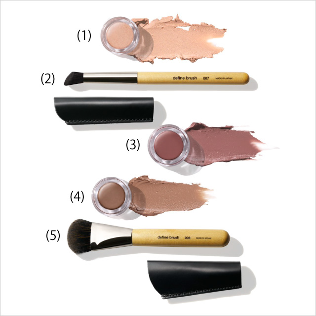 ★definebrush★006 007 ブラシ2本+ワックス セット define brush(ディファイン ブラシ)〉期間限定ショップ | ジェイアール