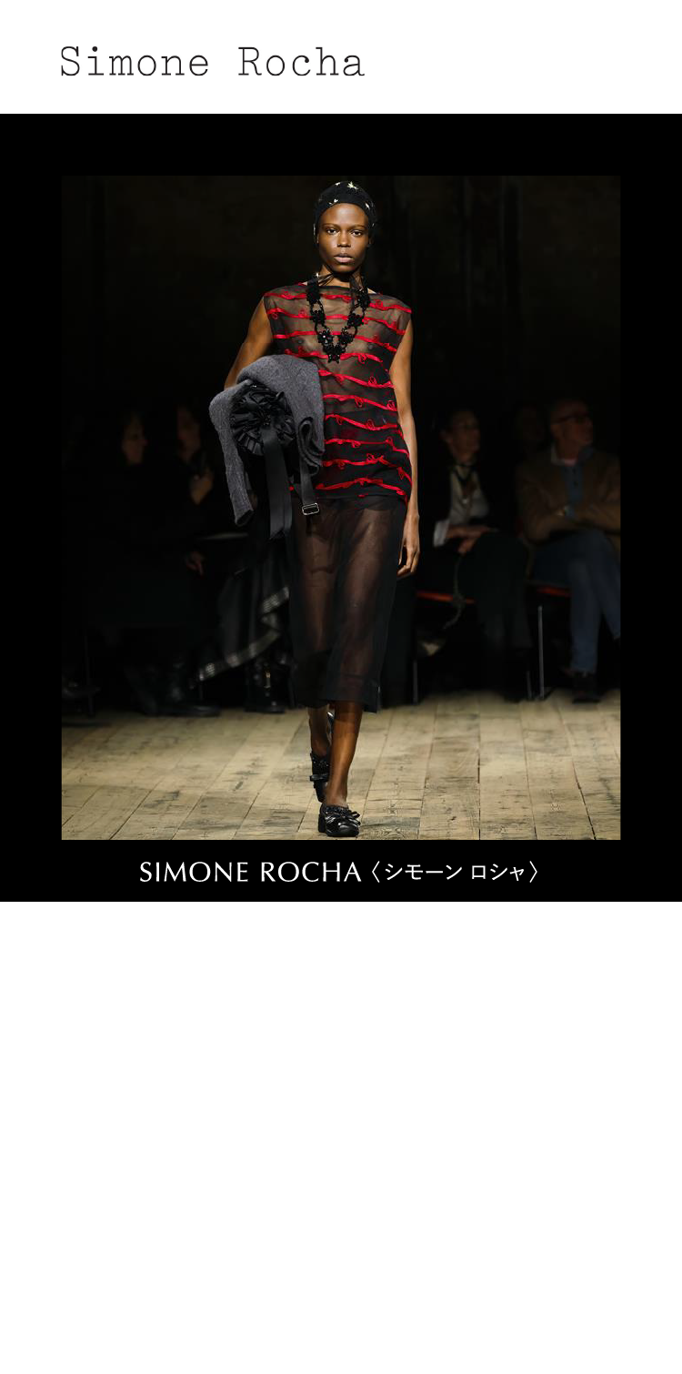 SIMONE ROCHA,西蒙羅沙